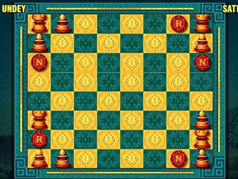 Two people playing a intense game of checkers online