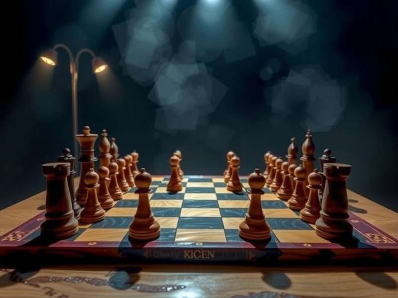 A diverse group of people playing Checkers at a community center in Mumbai
