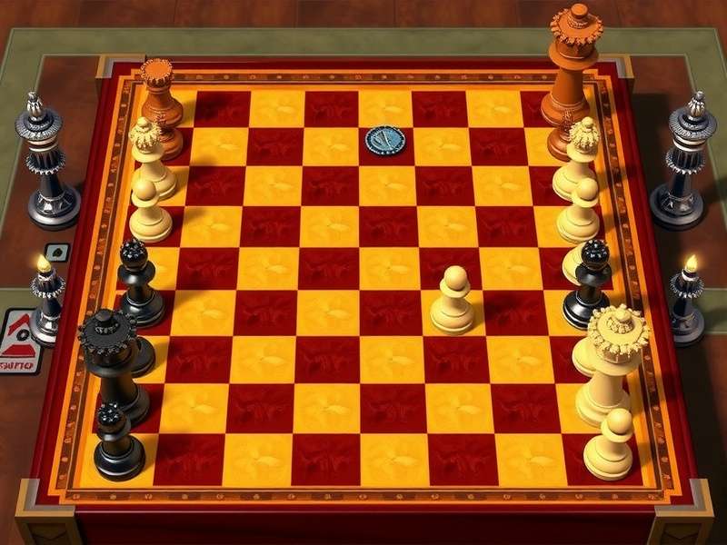 Close-up of a competitive online Checkers game on multiple devices