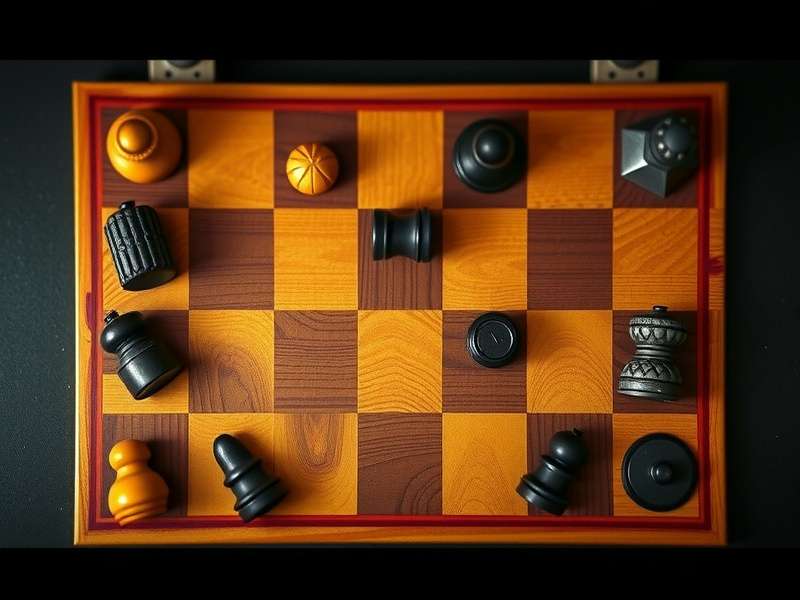 Optimal keyboard layout for online checkers game showing key mappings