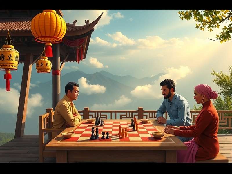 Chinese Checkers online multiplayer board