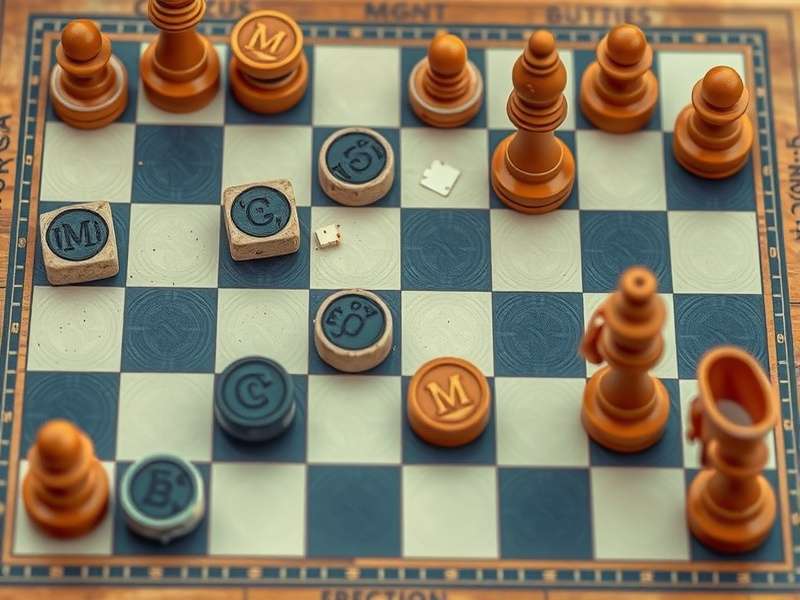 Standard Checkers board setup with 12 pieces per player