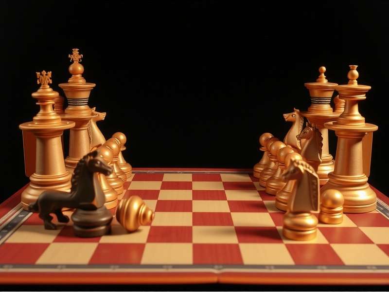 Visual sequence showing a checkers king executing a multiple jump capture