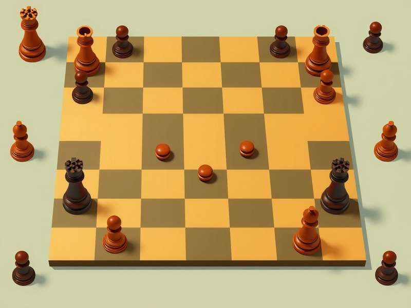 Traditional checkers/draughts game played in Tamil Nadu setting with expert players
