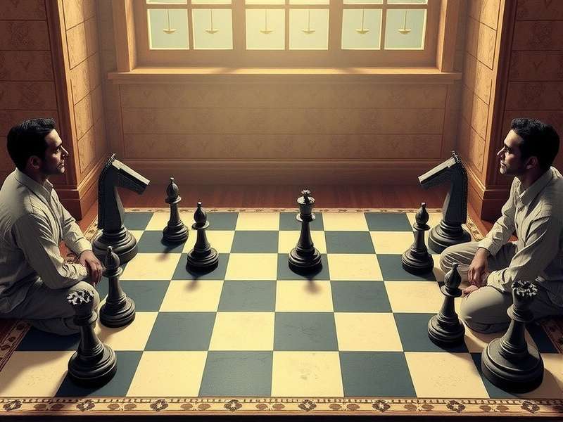 Checkers board setup with pieces on dark squares