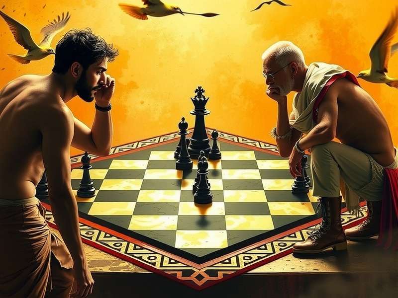 World Checkers Championship tournament in progress