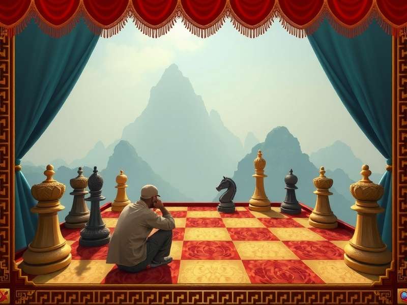 A close-up of a Checkers board with red and black pieces in mid-game, showcasing online play