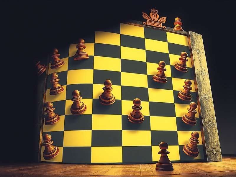 Checkers board game with AI opponent visualization