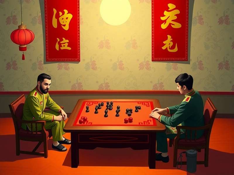 A competitive online Chinese Checkers game board with multi-colored marbles