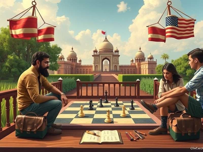 Professional checkers tournament setup with strategic board position