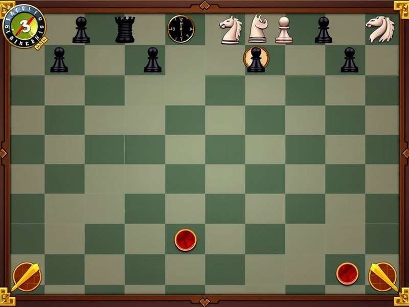 Close-up of a checkers board game being played online on a laptop and mobile screen