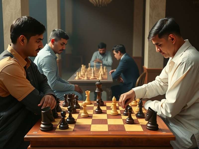 Checkers Tournament Championship Final Match