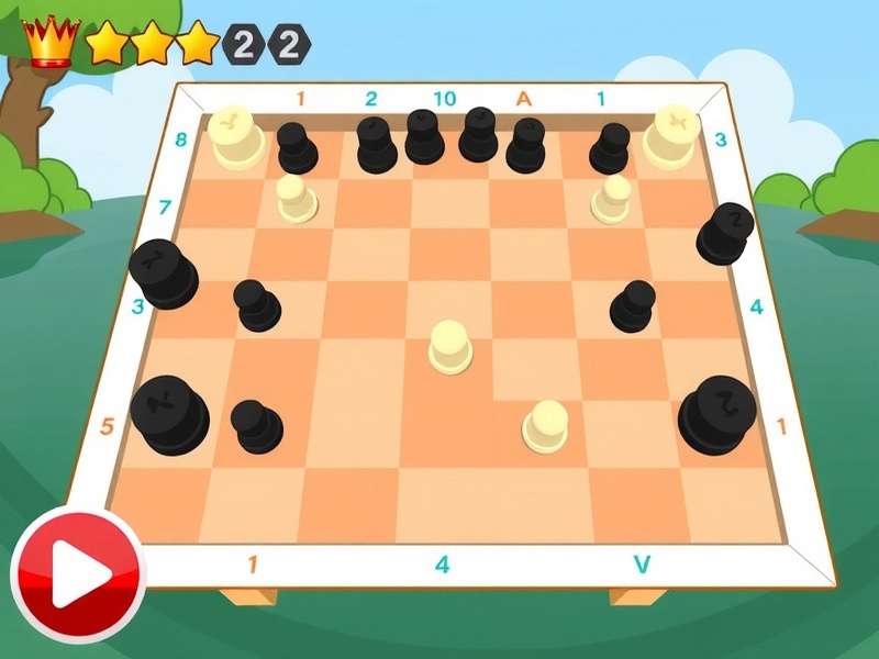 Friends playing checkers online together on different devices