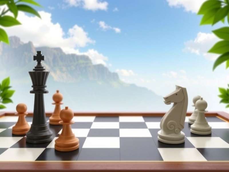 A high-quality wooden Checkers board with detailed pieces in mid-game