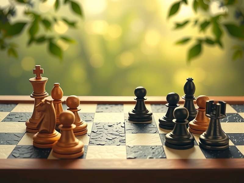 Advanced Checkers leaflet formations showing strategic positioning