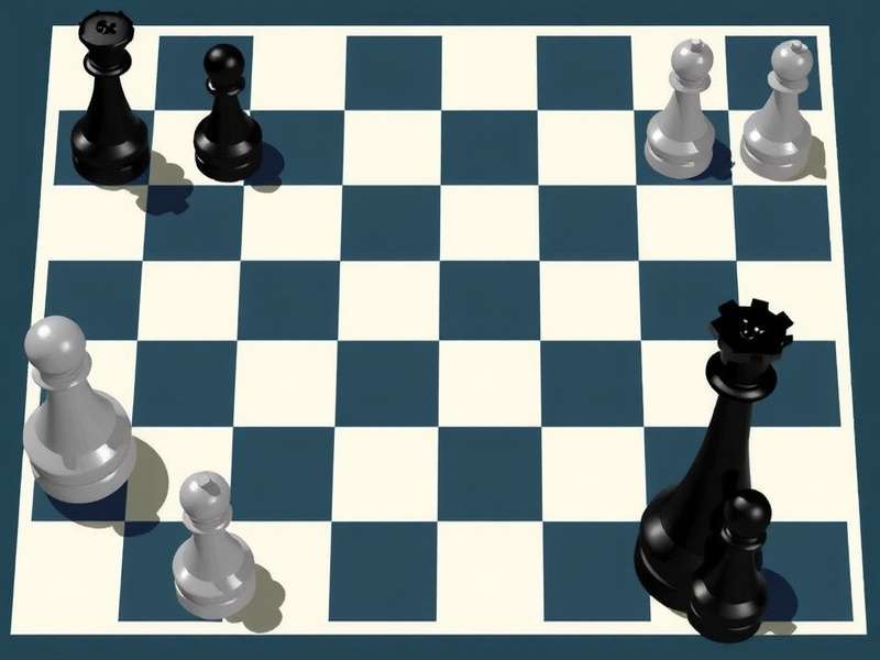 Official Checkers board setup with pieces in starting position