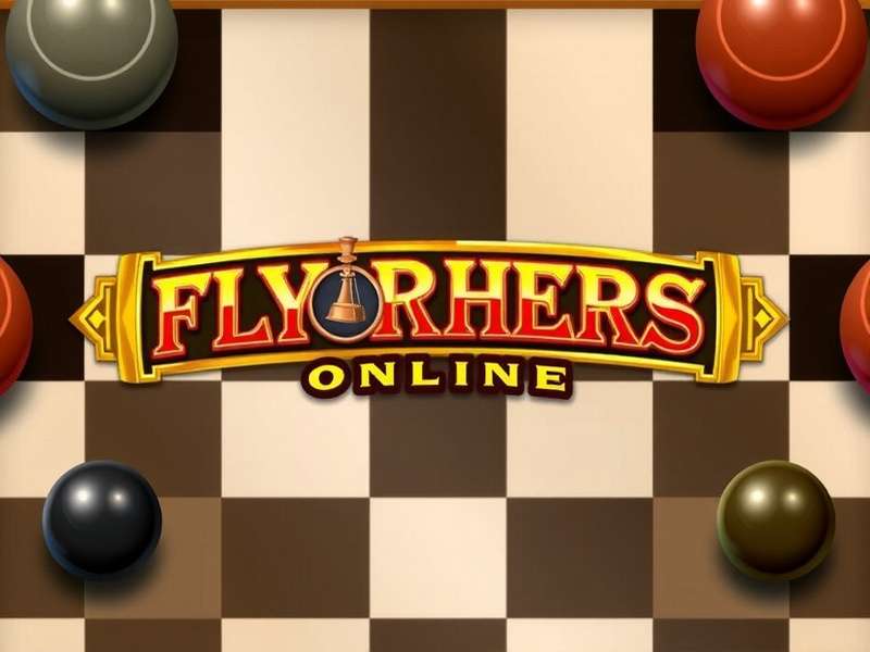 Close-up of a checkers board game with red and black pieces in mid-play