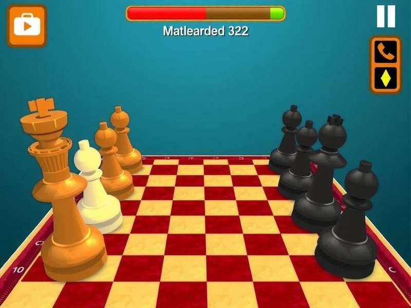 A close-up of checkers pieces on a wooden board during a strategic mid-game moment.