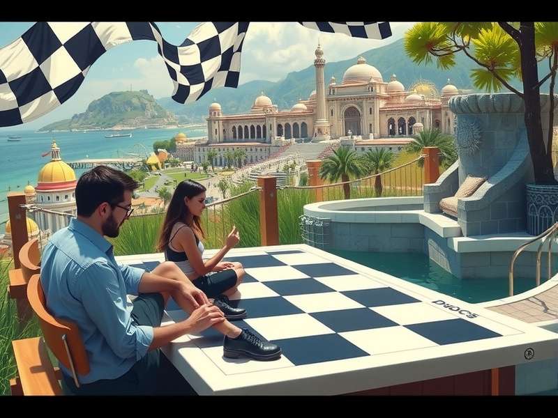 Google Checkers – digital board game interface with red and black pieces on a green board