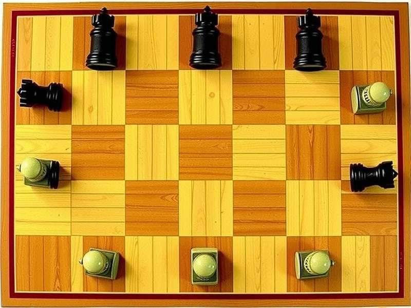 Indian checkers board showing king moves and crown promotion positions