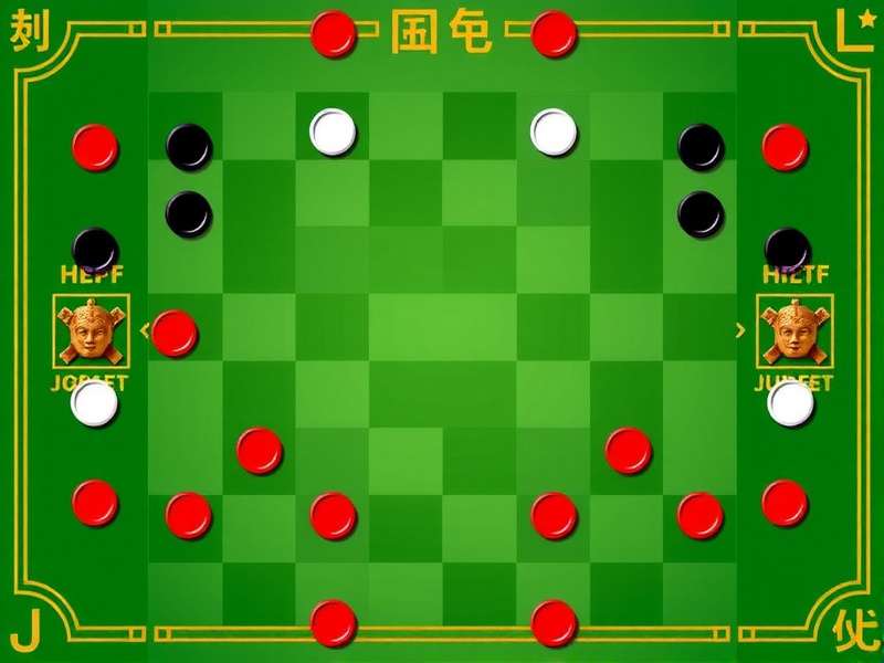 Chinese Checkers star-shaped board with colorful marbles arranged in starting positions