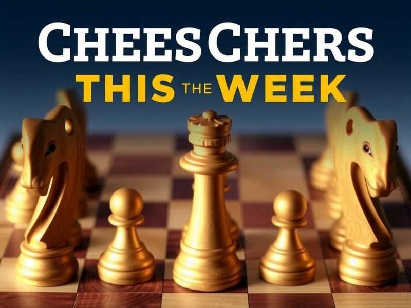 Checkers game board with golden pieces representing this week's special offers and deals