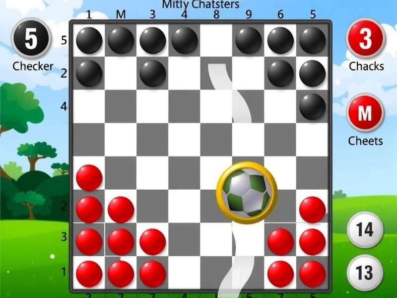 Play Free Msn Checkers Game 24 7 — Checkers board with Indian flag colours and digital interface