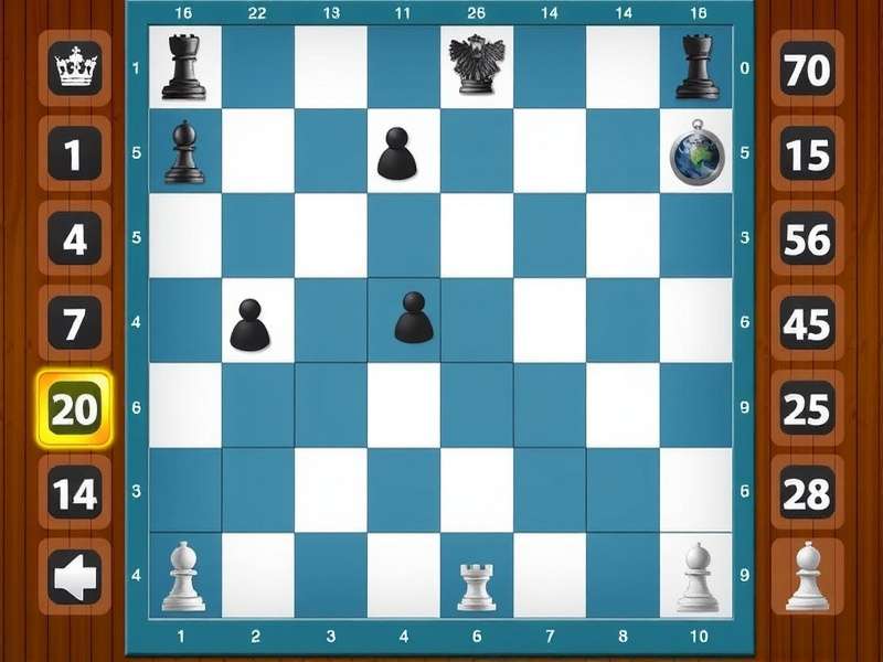 Checkers game board with pieces arranged for play — Indian Draughts style